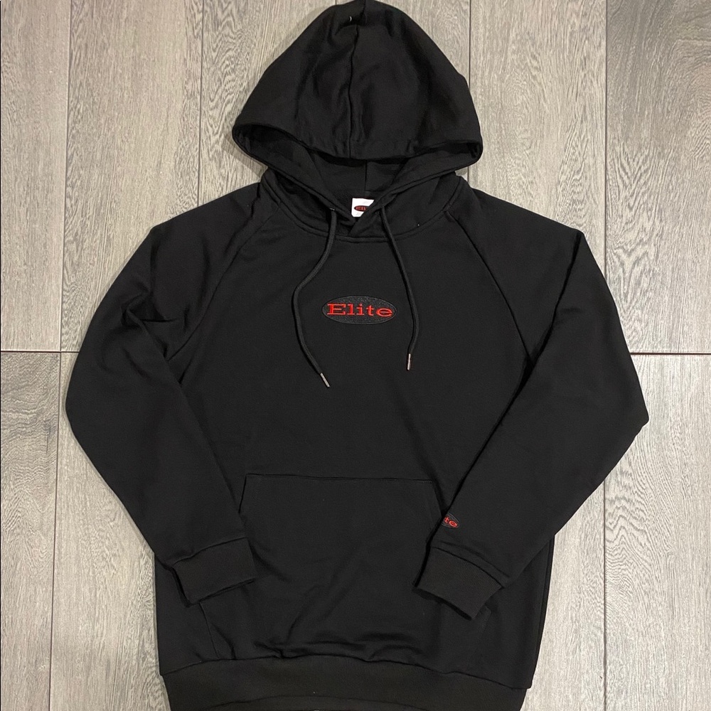 Elite Embroidered Logo Hoody